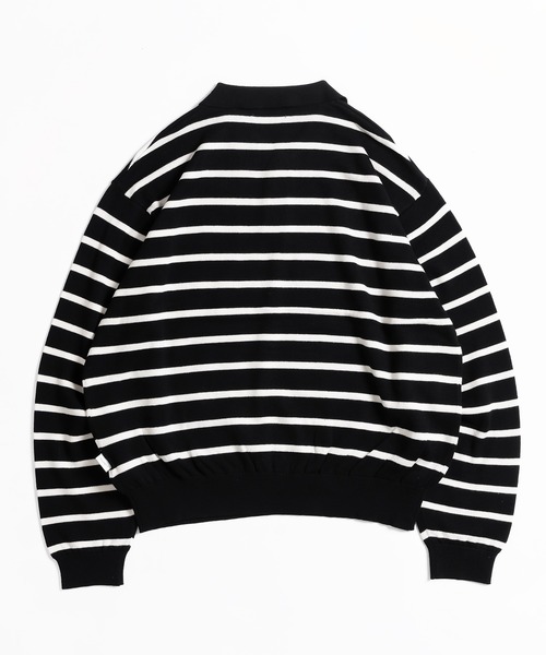 MUHET(ミュエータ)の「アソートニットポロシャツ(ポロシャツ・レディース・ボルドー/ネイビー/チャコールグレー/ブラック/ブラウン/カーキ・X-LARGE/MEDIUM)」の8枚目の写真