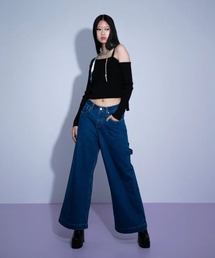 ANNA SUI NYC アシメトリーニットプルオーバー