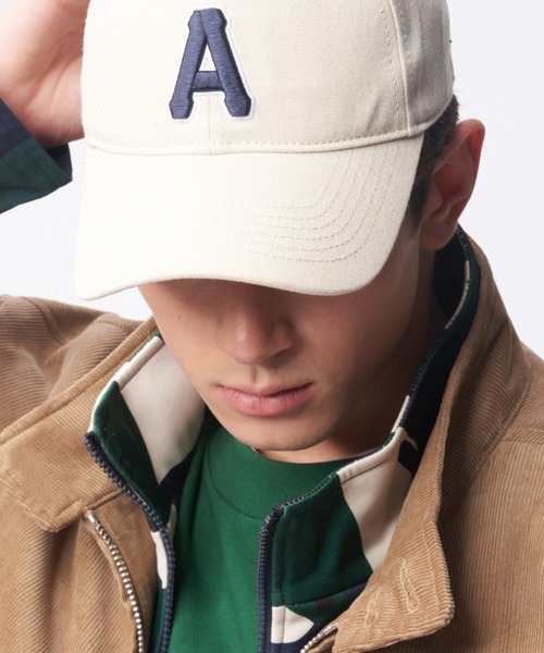 AAPE BY A BATHING APE（エーエイプバイアベイシングエイプ）の「AAPE CAP（キャップ・メンズ・アイボリー/ネイビー・FREE）」の13枚目の写真