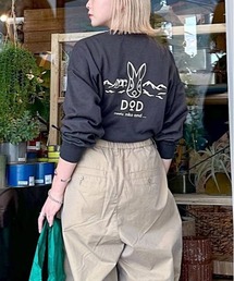 niko and... | 【DOD(ディーオーディー)】コラボニコイラスティーノプルオーバー(Tシャツ/カットソー)