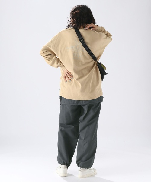 今期新品⭐︎ニコアンド⭐︎ てぃらさんプロデュース]プランツフォトプルオーバー niko and［てぃらさんプロデュース］プランツフォトプル