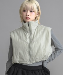 ショートエコダウンベスト