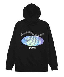 X-girl | SPLIT OVAL LOGO SWEAT HOODIE(パーカー)