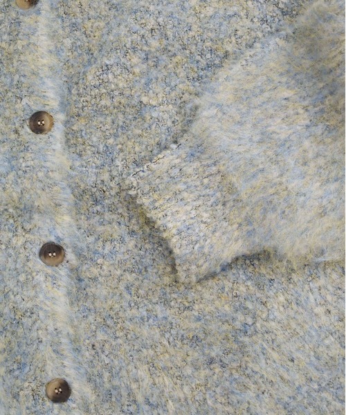 tiptop（ティップトップ）の「【選べる2タイプ】ミックスシャギー前後2wayBIGカーディガン（カーディガン/ボレロ・レディース・グリーン系その他/グリーン/ブルー/ピンク/ブルー系その他/グレー・FREE）」の20枚目の写真