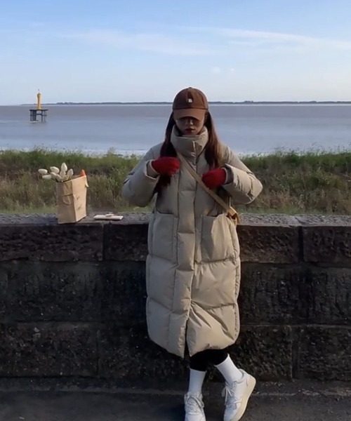 Ritzy（リッツィー）の「モンスターコート スタンドカラー エコダウン