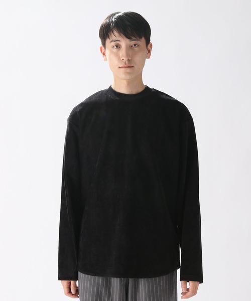 NUMERALS（ヌメラルズ）の「[NUMERALS]カットコールモックTシャツ（Tシャツ/カットソー・メンズ・ベージュ/ブラック・LARGE/MEDIUM）」の7枚目の写真