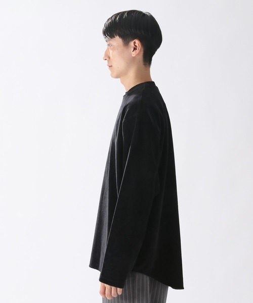 NUMERALS（ヌメラルズ）の「[NUMERALS]カットコールモックTシャツ（Tシャツ/カットソー・メンズ・ベージュ/ブラック・LARGE/MEDIUM）」の8枚目の写真