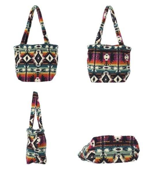 anap mimpi（アナップミンピ）の「オルテガ フリース ボア トートバック（トートバッグ・レディース・ブラック/ピンク・FREE）」の12枚目の写真