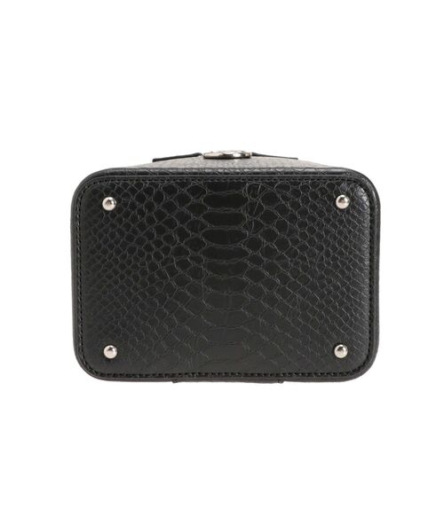 GYDA（ジェイダ）の「GGサークルバニティBAG（ハンドバッグ・レディース・ブラック/オフホワイト・FREE）」の4枚目の写真