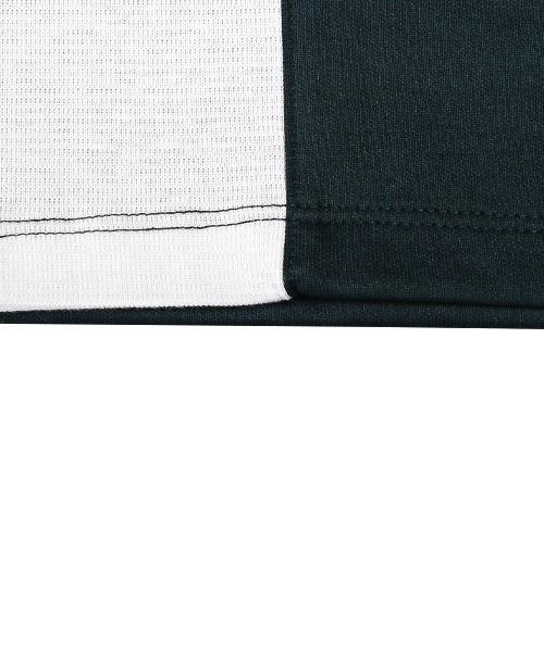 LUXSTYLE(ラグスタイル)の「ポンチブロック切替ロンT(Tシャツ/カットソー・メンズ・グリーン/ホワイト/ブラック・L/M)」の19枚目の写真