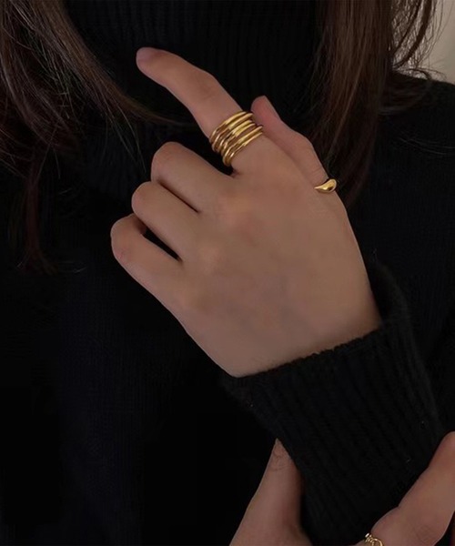 LYEON（リヨン）の「コイルデザインリング（リング・レディース・シルバー/ゴールド・FREE）」の8枚目の写真