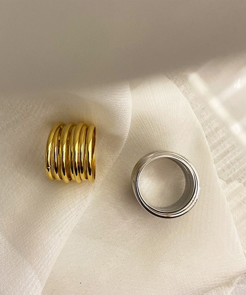 LYEON（リヨン）の「コイルデザインリング（リング・レディース・シルバー/ゴールド・FREE）」の10枚目の写真