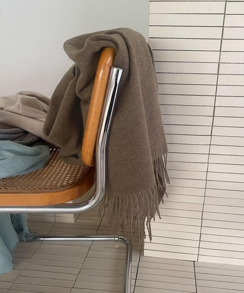 URBAN RESEARCH DOORS（アーバンリサーチドアーズ）の「なめらかプレーンストール（マフラー・レディース・ミント/グレー/オートミール/ブラウン系その他・-）」の8枚目の写真