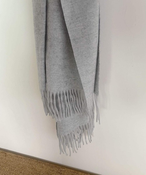 URBAN RESEARCH DOORS（アーバンリサーチドアーズ）の「なめらかプレーンストール（マフラー・レディース・ミント/グレー/オートミール/ブラウン系その他・-）」の15枚目の写真