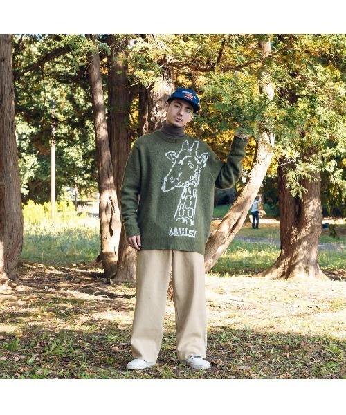 BALLSY.BROTHERS（ボールジーブラザーズ）の「Flower pot knit