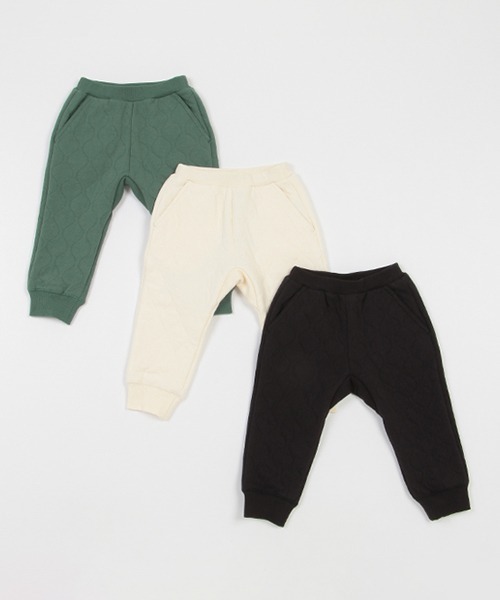 petit main(プティマイン)の「やわらかカットキルトパンツ(その他パンツ・キッズ・アイボリー/カーキ/チャコール・100cm/80cm/90cm/110cm)」の14枚目の写真