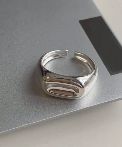 NO WAY（ノーウェイ）の「ボリュームデザインリング/フリーサイズ(RZ)（リング・メンズ・シルバー/シルバー系その他・FREE）」の2枚目の写真