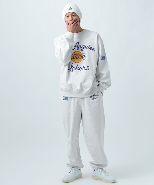 NBA(エヌビーエー)の「【NBA】チームプルオーバー(スウェット・メンズ・ブラック/オフホワイト/ブルー・MEDIUM/LARGE)」の4枚目の写真