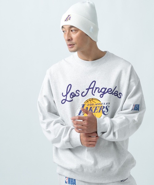 NBA(エヌビーエー)の「【NBA】チームプルオーバー(スウェット・メンズ・ブラック/オフホワイト/ブルー・MEDIUM/LARGE)」の5枚目の写真