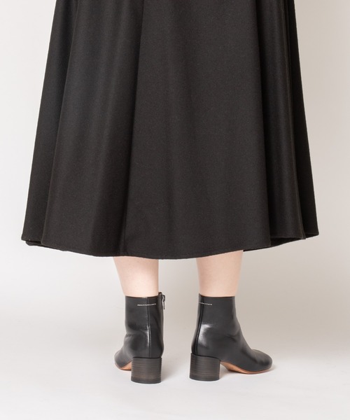 MM6 Maison Margiela（ｴﾑｴﾑｼｯｸｽ ﾒｿﾞﾝ ﾏﾙｼﾞｪﾗ）の「MM6 MAISON MARGIELA ANATOMIC ANKLE BOOTS S59WU0173（ブーツ・レディース・ブラック・23㎝）」の9枚目の写真