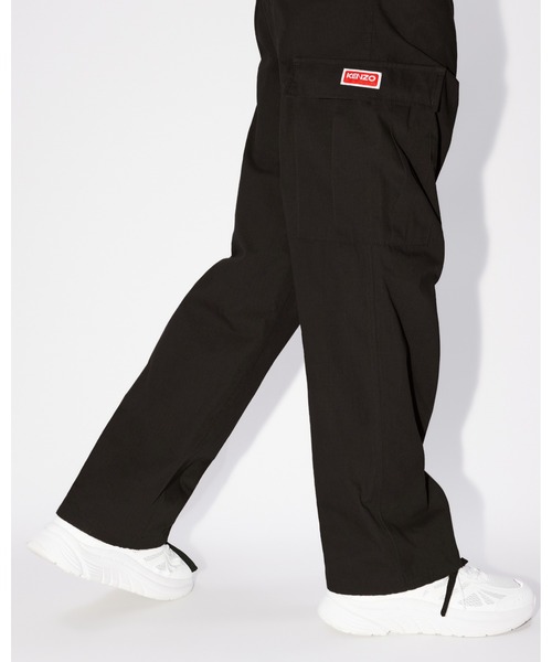 KENZO ブラック カーゴパンツ KENZO（ケンゾー）の「ワークウエア カーゴパンツ（カーゴパンツ