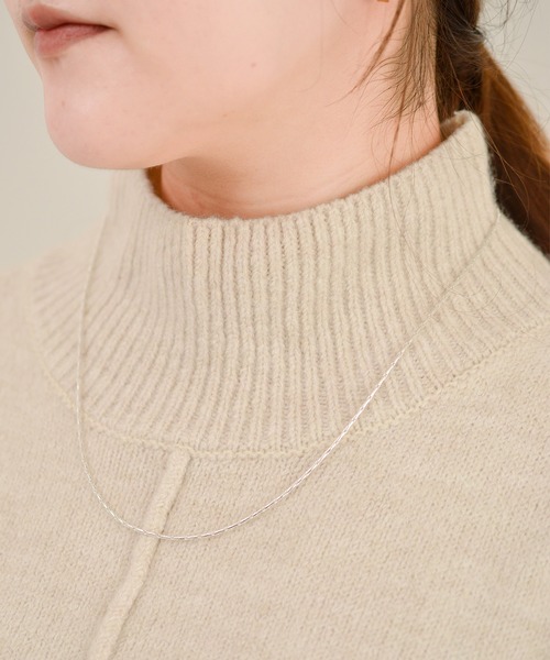 BROTHERHOOD（ブラザーフッド）の「【earyear】ルミノス スパイラル ネックレス（ネックレス・レディース・シルバー/ゴールド・SMALL/MEDIUM）」の9枚目の写真