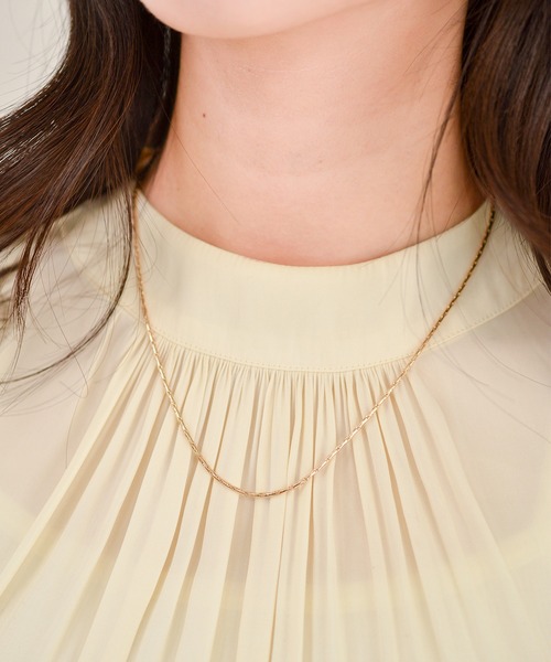 BROTHERHOOD（ブラザーフッド）の「【earyear】ルミノス スパイラル ネックレス（ネックレス・レディース・シルバー/ゴールド・SMALL/MEDIUM）」の18枚目の写真