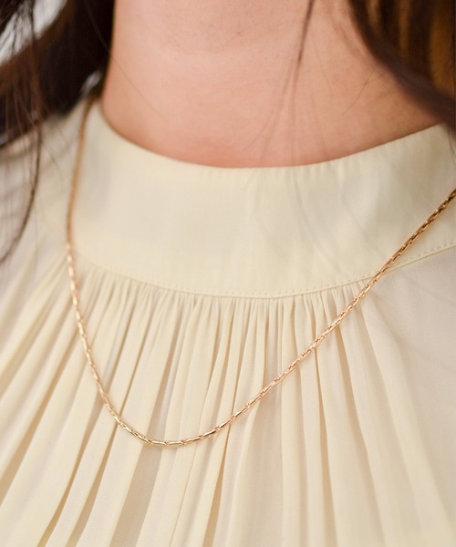 BROTHERHOOD（ブラザーフッド）の「【earyear】ルミノス スパイラル ネックレス（ネックレス・レディース・シルバー/ゴールド・SMALL/MEDIUM）」の19枚目の写真