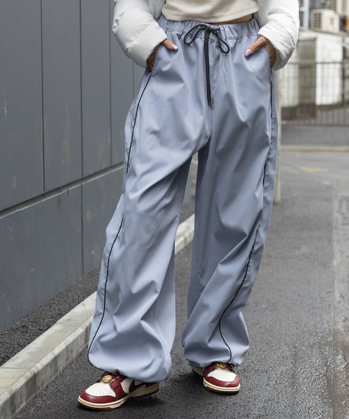 3.3 Field Trip （3.3フィールドトリップ）の「3.3 Field Trip／サイドラインパンツ（その他パンツ・レディース・ホワイト/チャコール/グレー/ブルー/ブラック・MEDIUM/LARGE）」の5枚目の写真