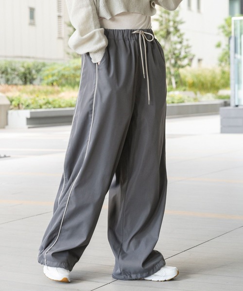 3.3 Field Trip （3.3フィールドトリップ）の「3.3 Field Trip／サイドラインパンツ（その他パンツ・レディース・ホワイト/チャコール/グレー/ブルー/ブラック・MEDIUM/LARGE）」の22枚目の写真