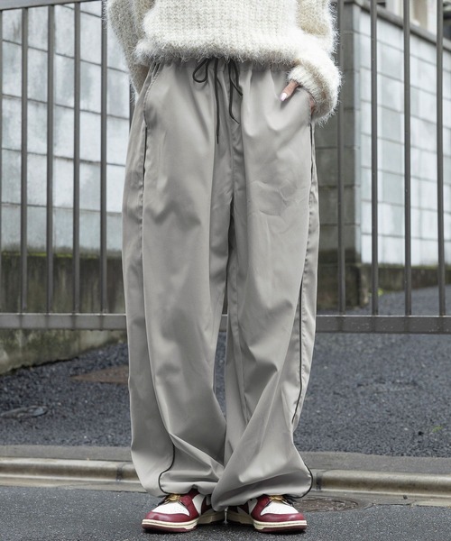 3.3 Field Trip （3.3フィールドトリップ）の「3.3 Field Trip／サイドラインパンツ（その他パンツ・レディース・ホワイト/チャコール/グレー/ブルー/ブラック・MEDIUM/LARGE）」の10枚目の写真