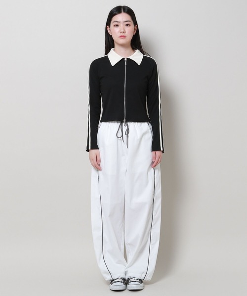 3.3 Field Trip （3.3フィールドトリップ）の「3.3 Field Trip／サイドラインパンツ（その他パンツ・レディース・ホワイト/チャコール/グレー/ブルー/ブラック・MEDIUM/LARGE）」の20枚目の写真