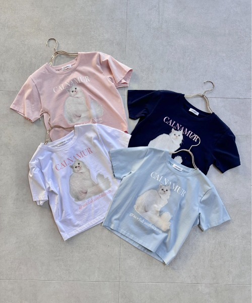 キャットTシャツ（Tシャツ/カットソー）｜CALNAMUR