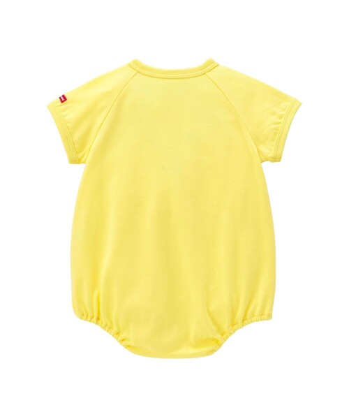 HOT BISCUITS(ホットビスケッツ)の「顔ドン ボディシャツ(ロンパース)(ロンパース・キッズ・アイボリー/イエロー・80cm/70cm)」の3枚目の写真