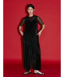 UN3D.（アンスリード）の「H/S MESH TOP / ハーフスリーブメッシュ