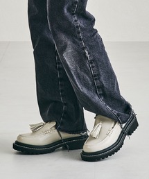 厚底タッセルローファー 21350
