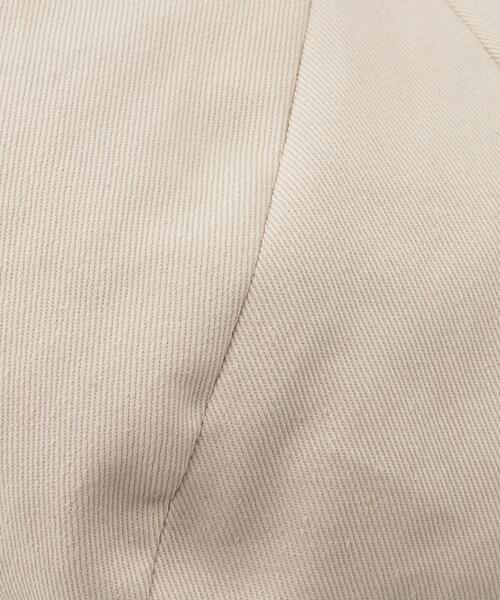 SHOO・LA・RUE（シューラルー）の「◆金ボタン付ベルトキャスケット（キャスケット・レディース・ブラック/ベージュ・00）」の4枚目の写真