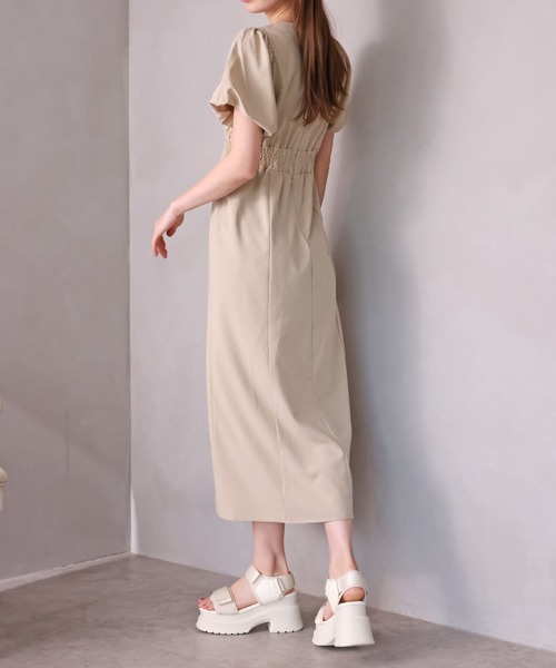 VIVIAN（ヴィヴィアン）の「厚底プラットフォームベルクロダッドサンダル（サンダル・レディース・グレー/ブラック/アイボリー・S/M/L）」の21枚目の写真