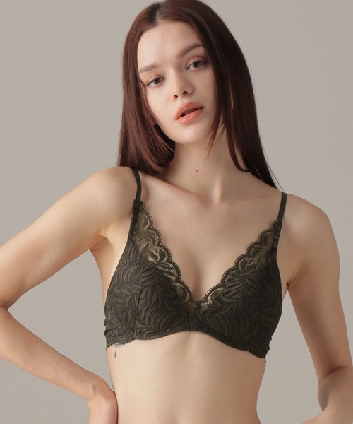 bijorie（ビジュリィ）の「【bijorie】メリハリブラ／コンフォートシリーズ 24SS（ブラジャー・レディース・チャコール/ラベンダー/ライトグリーン・LG/MG/LARGE/MEDIUM）」の2枚目の写真