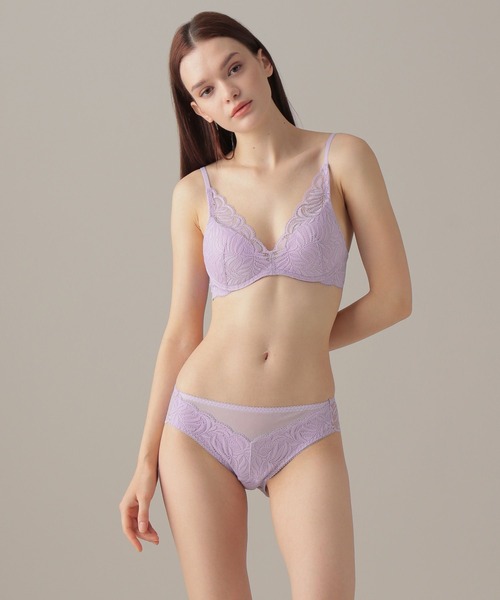 bijorie（ビジュリィ）の「【bijorie】メリハリブラ／コンフォートシリーズ 24SS（ブラジャー・レディース・チャコール/ラベンダー/ライトグリーン・LG/MG/LARGE/MEDIUM）」の12枚目の写真