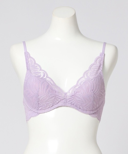 bijorie（ビジュリィ）の「【bijorie】メリハリブラ／コンフォートシリーズ 24SS（ブラジャー・レディース・チャコール/ラベンダー/ライトグリーン・LG/MG/LARGE/MEDIUM）」の5枚目の写真