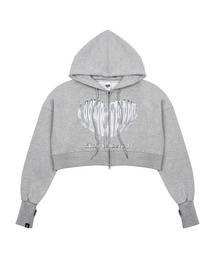 LUVISTRUE（ラヴイズトゥルー）の「VL 2-WAY CROP HOOD ZIP UP