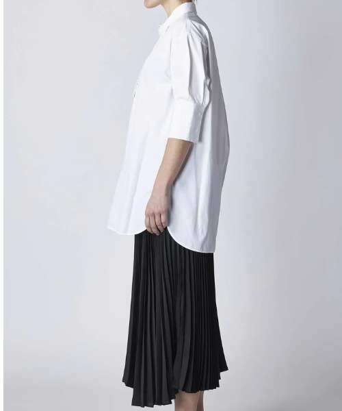 Jil Sander ジルサンダー ホワイト パフスリーブ シャツ ワンピース Jil Sander ジルサンダー ホワイト パフスリーブ シャツ