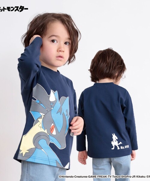 BRANSHES（ブランシェス）の「【Pokemon/ポケットモンスター（ポケモン）】　ロンT　長袖Tシャツ（Tシャツ/カットソー・キッズ・その他2/ブラック/アイボリー/その他1/ネイビー/その他4/その他5/その他3・130/120/100/110/140/150）」の17枚目の写真