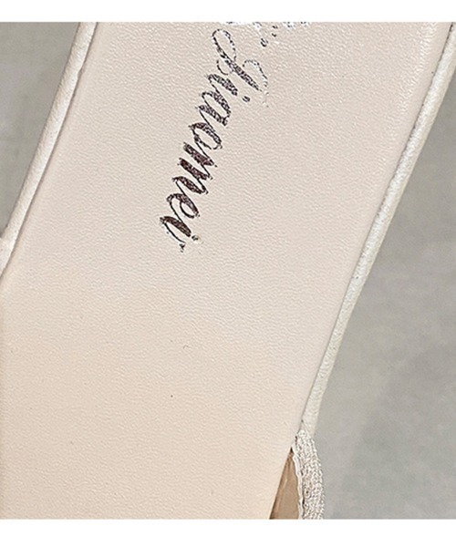Miniministore（ミニミニストア）の「厚底サンダル 蝶結び レディース 夏靴（サンダル・レディース・アイボリー/ブラック・22.5cm/23.0cm/24.5cm/23.5cm/24.0cm）」の19枚目の写真