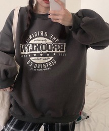 BROOKLYNカレッジロゴルーズスウェット