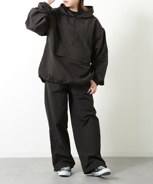 ZIP FIVE（ジップファイブ）の「【ZIP FIVE】 2WAY 撥水 ナイロン テック アノラック ジャケット 【アノラック + ベスト】（ナイロンジャケット・メンズ・イエロー/パープル/ブラック/オリーブ/オフホワイト・MEDIUM/LARGE/X-LARGE）」の19枚目の写真