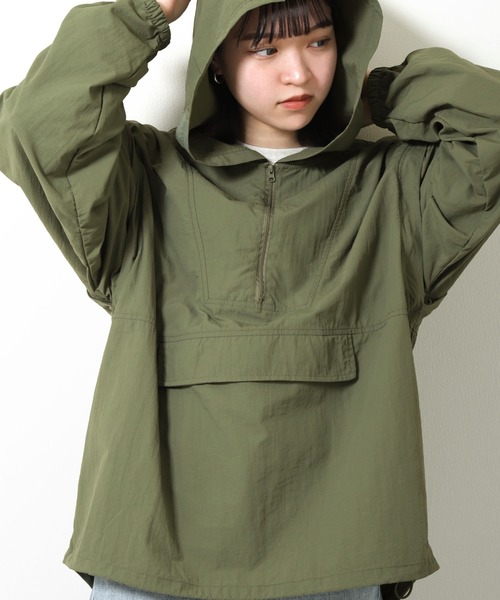 ZIP FIVE（ジップファイブ）の「【ZIP FIVE】 2WAY 撥水 ナイロン テック アノラック ジャケット 【アノラック + ベスト】（ナイロンジャケット・メンズ・イエロー/パープル/ブラック/オリーブ/オフホワイト・MEDIUM/LARGE/X-LARGE）」の22枚目の写真