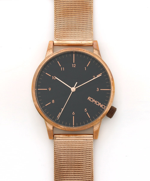KOMONO.(コモノ)の「KOMONO(コモノ) wrist watch 腕時計(アナログ腕時計・メンズ・シルバー/ブロンズ/ゴールド・FREE)」の1枚目の写真