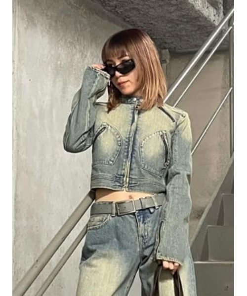 SLY(スライ)の「HinaYoshiharaxSLY EYEWEAR ヒナヨシハラ スライ アイウェア(サングラス・レディース・ブラウン/ブラック・FREE)」の14枚目の写真